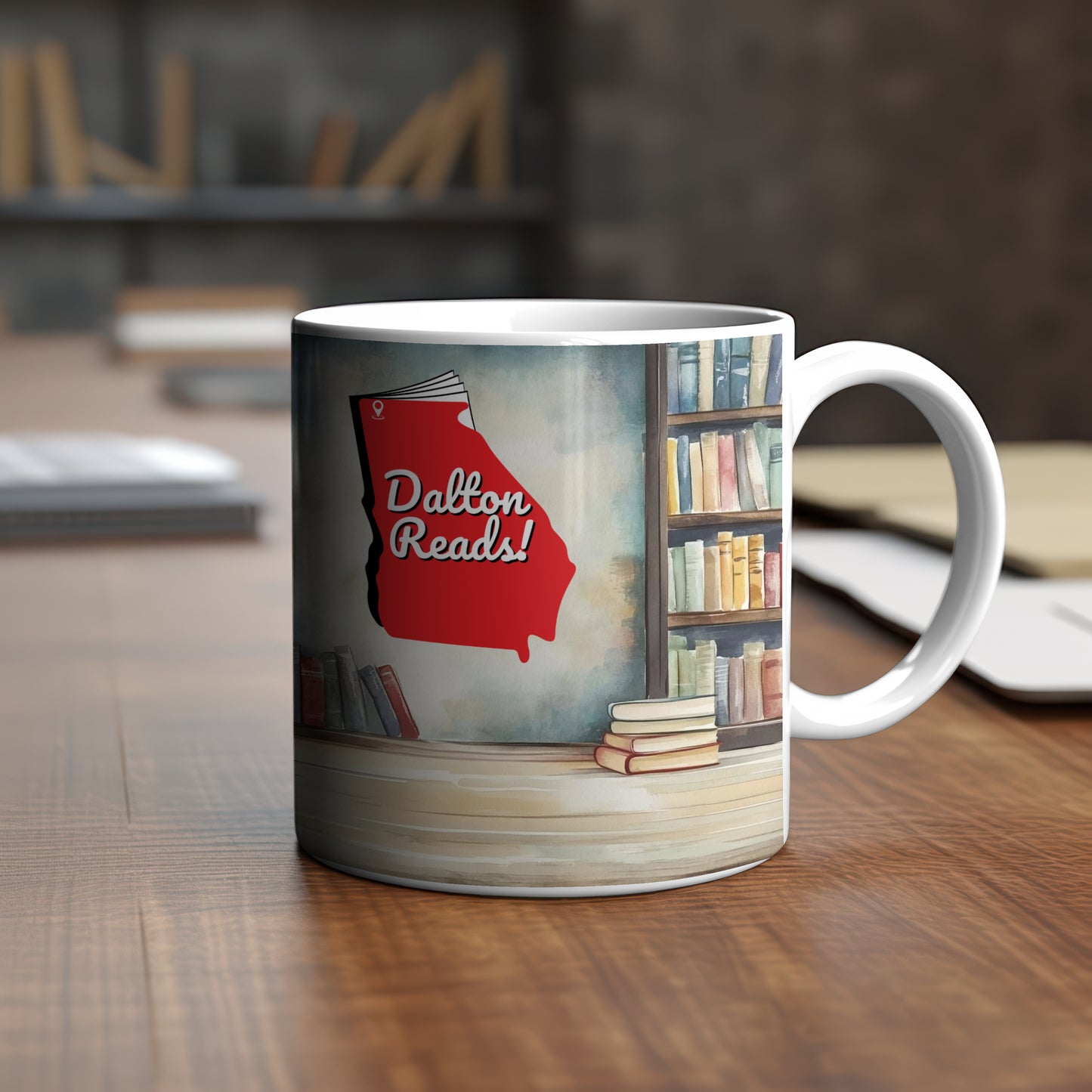 Dalton Reads! - 15 oz Coffee Mug