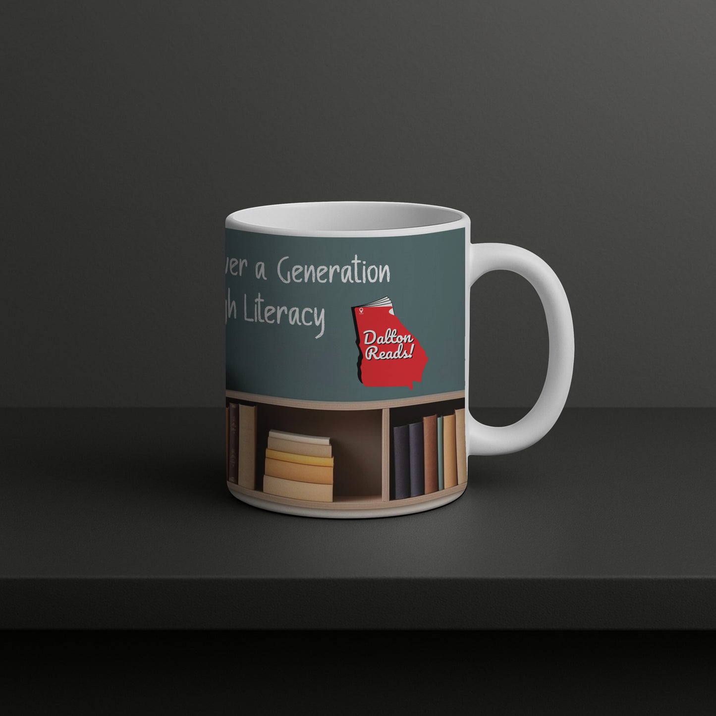 Dalton Reads! - 15 oz Coffee Mug
