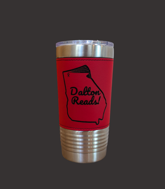 Dalton Reads! Leather Wrapped Tumbler