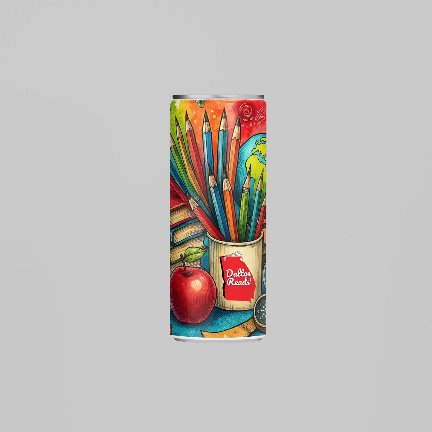 Dalton Reads! - 20 oz Full Color Tumbler