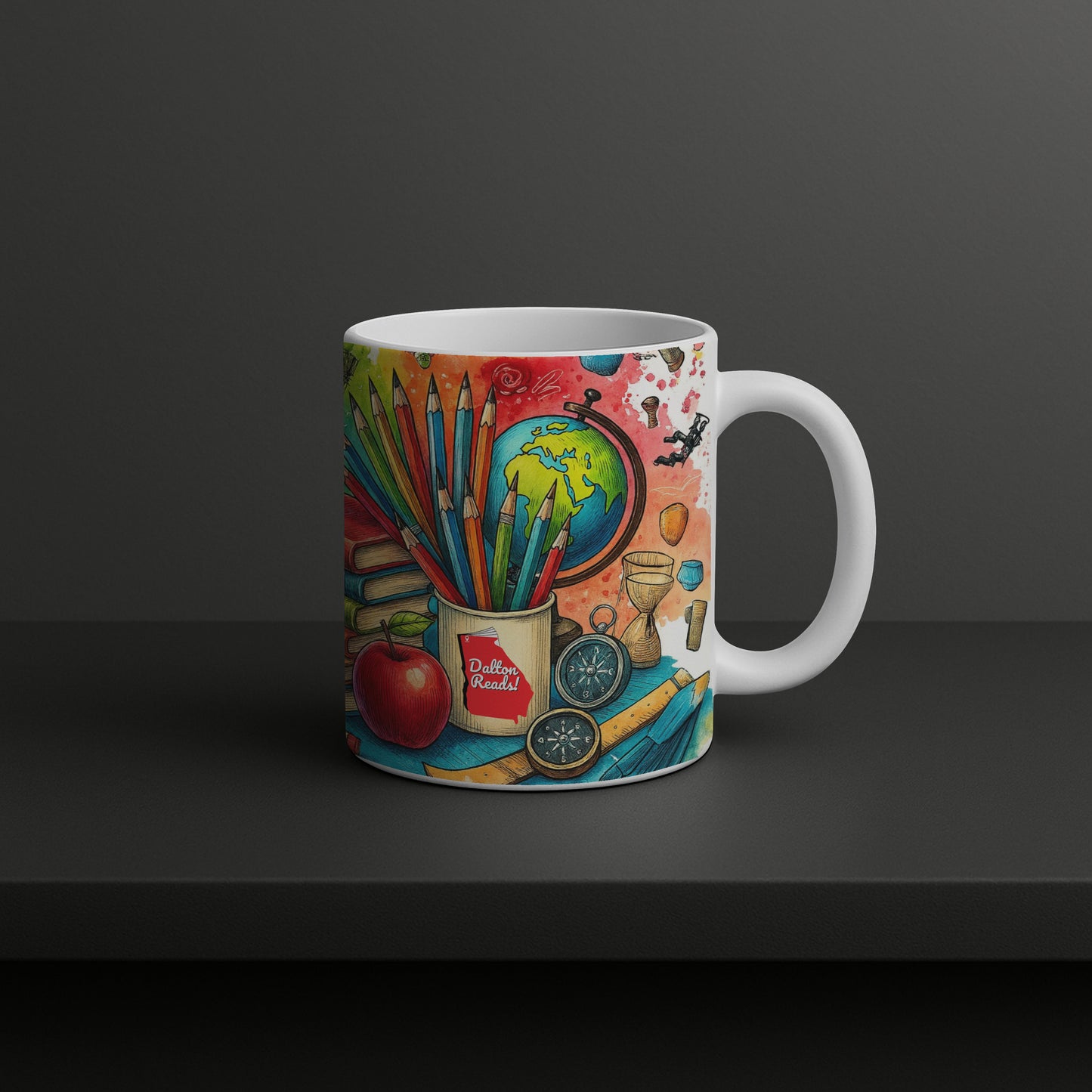 Dalton Reads! - 15 oz Coffee Mug