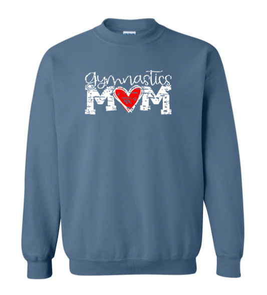 Gymnastics Mom Sweatshirts - Gildan - Choose from 12 Colors & 12 Graphics