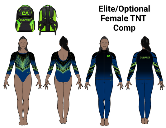 TNT - Elite/Optional Female Apparel Package WITH COMP LEO