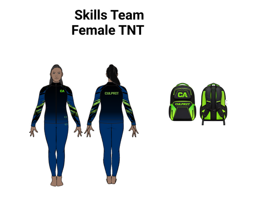 TNT - SKILLS TEAM- Female Apparel Package WITHOUT COMP LEO