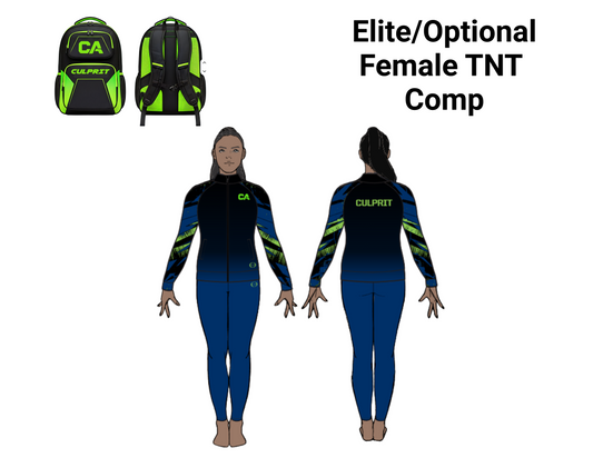 TNT - Elite/Optional Female Apparel Package WITHOUT COMP LEO