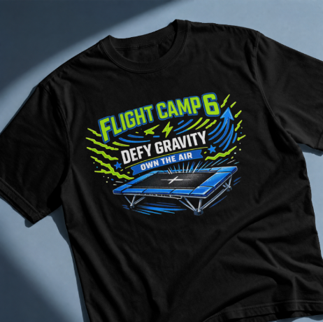 Flight Camp 6 - Commemorative Tee Shirt - Pre-Order Only