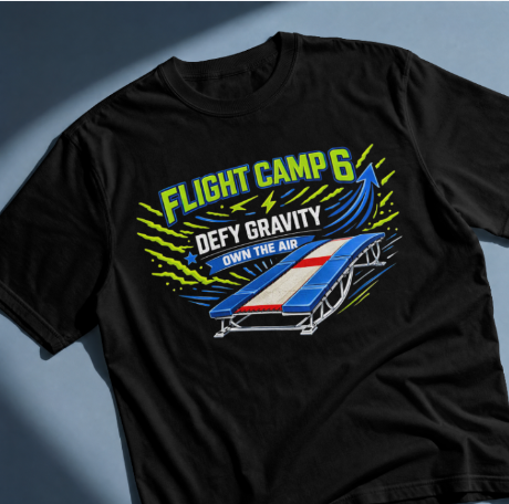 Flight Camp 6 - Commemorative Tee Shirt - Pre-Order Only