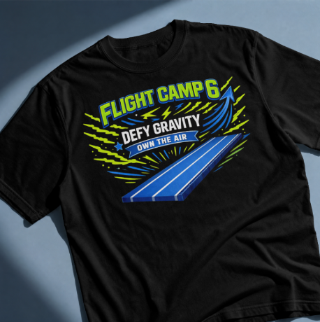 Flight Camp 6 - Commemorative Tee Shirt - Pre-Order Only