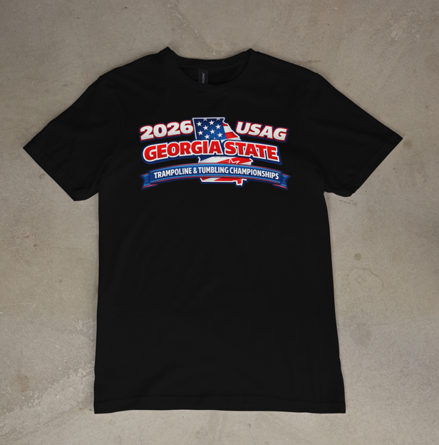 2026 USAG Georgia State TNT Championships - Tee Shirt