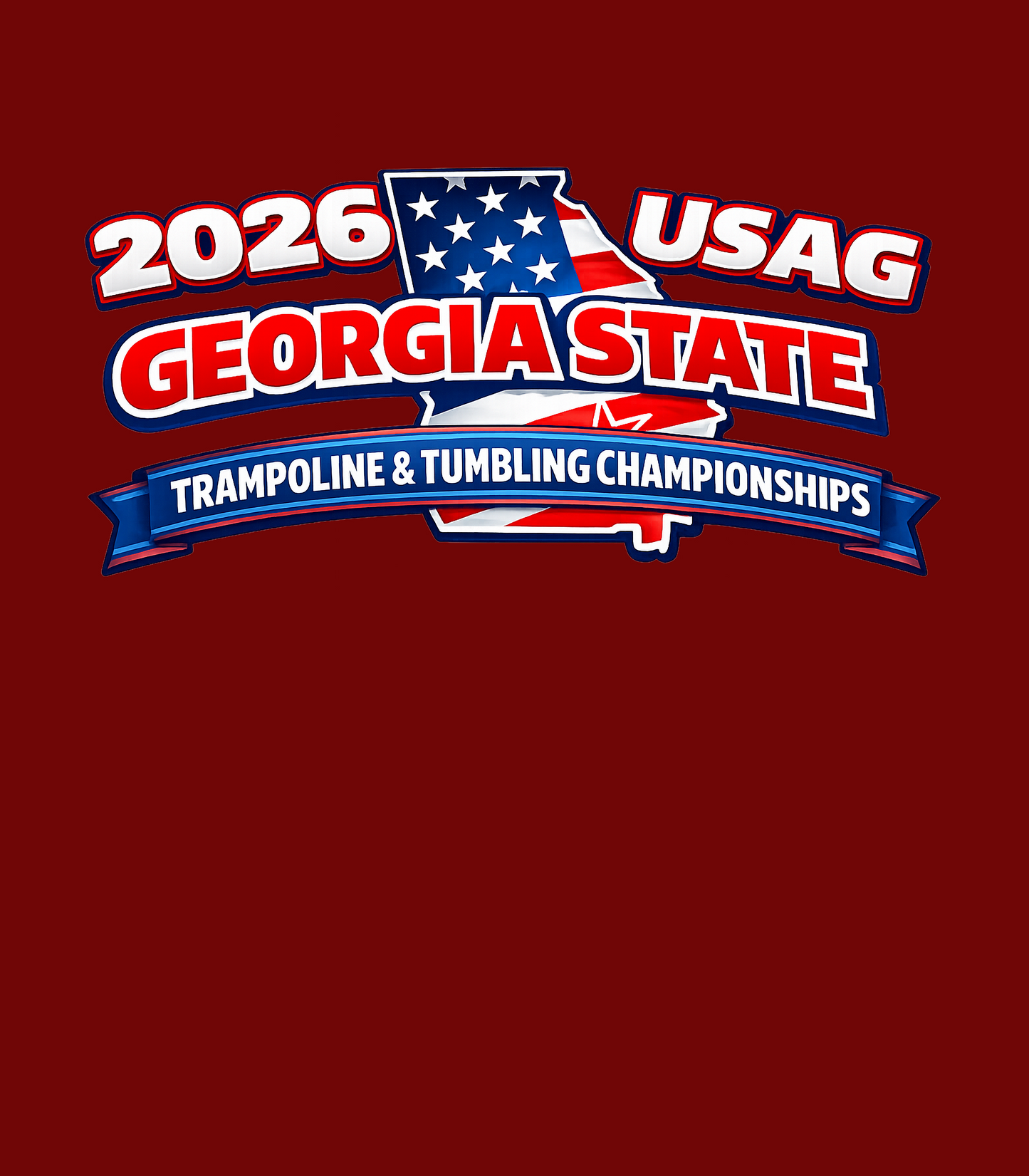2026 USAG Georgia State TNT Championships - Tee Shirt