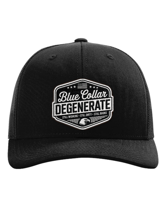 Blue Collar Degenerate - Monocrome